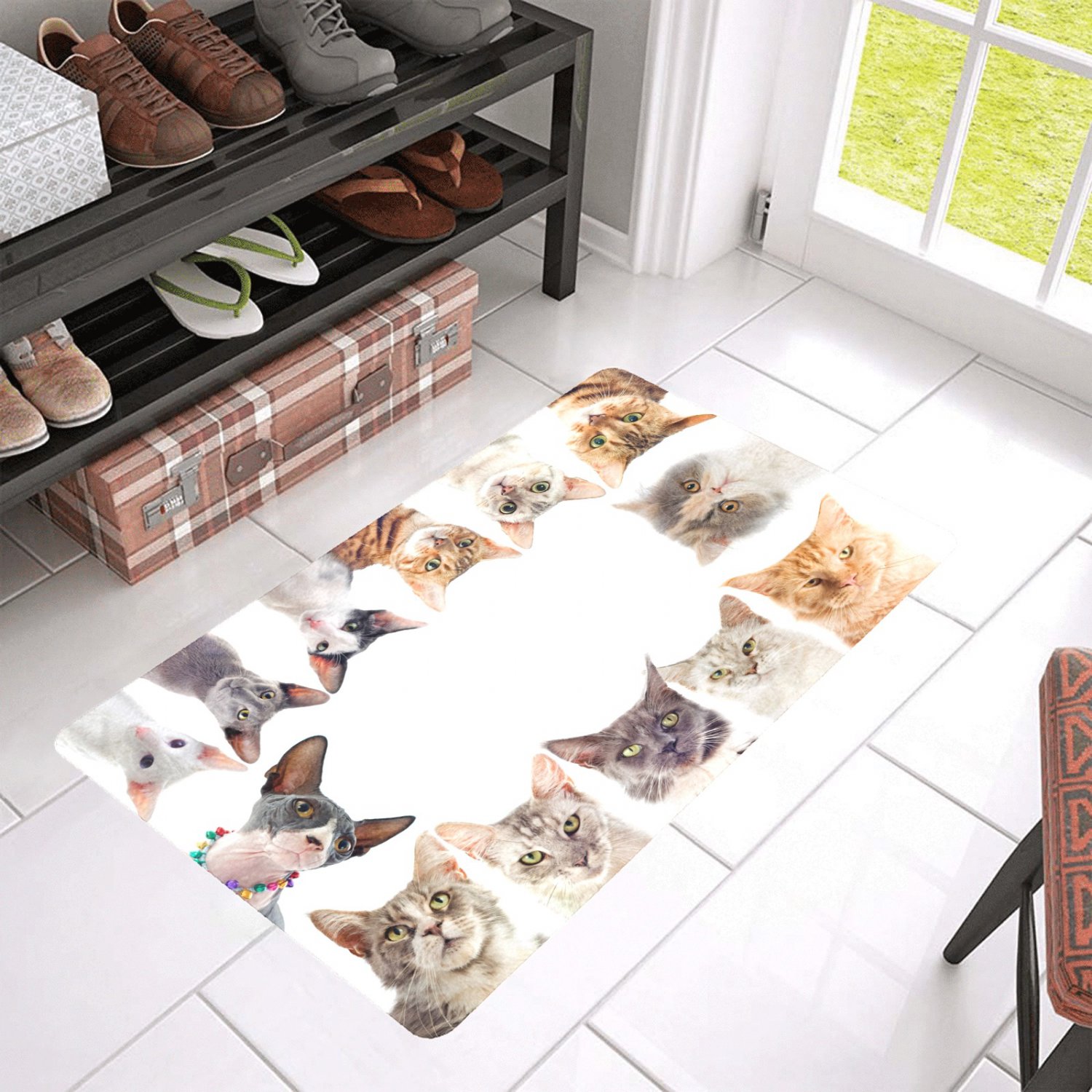 Cats Doormat (Rubber)