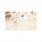 Beach Sand with Shells Doormat (Rubber)