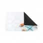 Beach Sand with Shells and Starfish Doormat (Rubber)