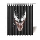 Venom Back Drop Shower Curtain