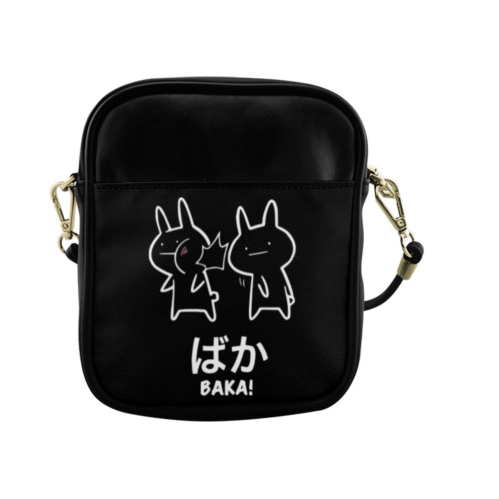 Girls' Baka Slap Bunny Rabbit Lovers Anime Sling Bag