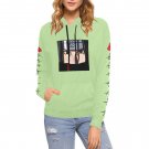 USA Size Women's GREEN PASTEL Itachi Uchiha Anime All Over Print Hoodie