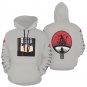 USA Size Women's GRAY Itachi Uchiha Anime All Over Print Hoodie