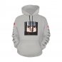 USA Size Women's GRAY Itachi Uchiha Anime All Over Print Hoodie