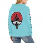 USA Size Women's CYAN Itachi Uchiha Anime All Over Print Hoodie