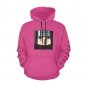 USA Size Women's MAGENTA Itachi Uchiha Anime All Over Print Hoodie