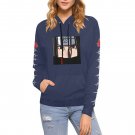 USA Size Women's BLUE NAVY Itachi Uchiha Anime All Over Print Hoodie