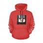 USA Size Women's RED Itachi Uchiha Anime All Over Print Hoodie
