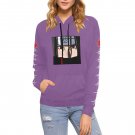 USA Size Women's PURPLE Itachi Uchiha Anime All Over Print Hoodie