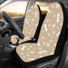 Paw Bone Pattern for Dog Lovers Car Seat Covers (Set of 2)