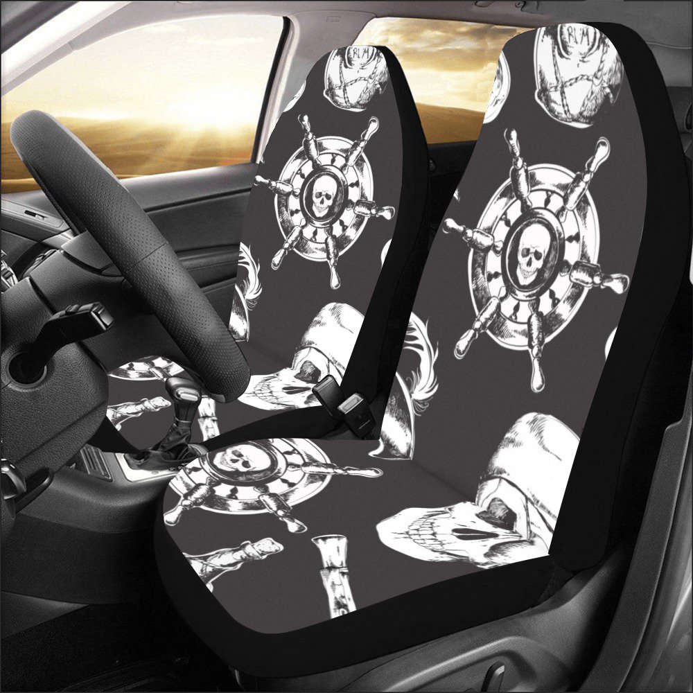 Pirate Skull Car Seat Covers (Set of 2)