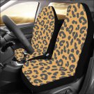 Leopard Pattern Car Seat Covers (Set of 2)