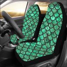 Mermaid Scales Pattern Car Seat Covers (Set of 2)