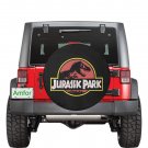 Dinosaur Park Red Theme Spare Tire Cover