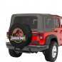 Dinosaur Park Red Theme Spare Tire Cover