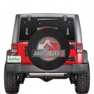 Dinosaur Park Gray Theme Spare Tire Cover