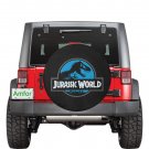 Dinosaur World Blue Theme Spare Tire Cover
