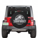 Dinosaur World Gray Theme Spare Tire Cover