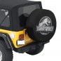 Dinosaur World Gray Theme Spare Tire Cover