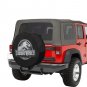 Dinosaur World Gray Theme Spare Tire Cover