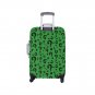 Riddler Green Questions Luggage Cover