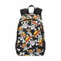 Straw Hat Pirates Anime Watercolor School Backpack with Side Mesh Pockets