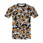 US SIZE Straw Hat Pirates Anime Men's Full Print T-Shirt Tee