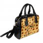 Sunflower Flower Floral PU Leather Shoulder Handbag Bag