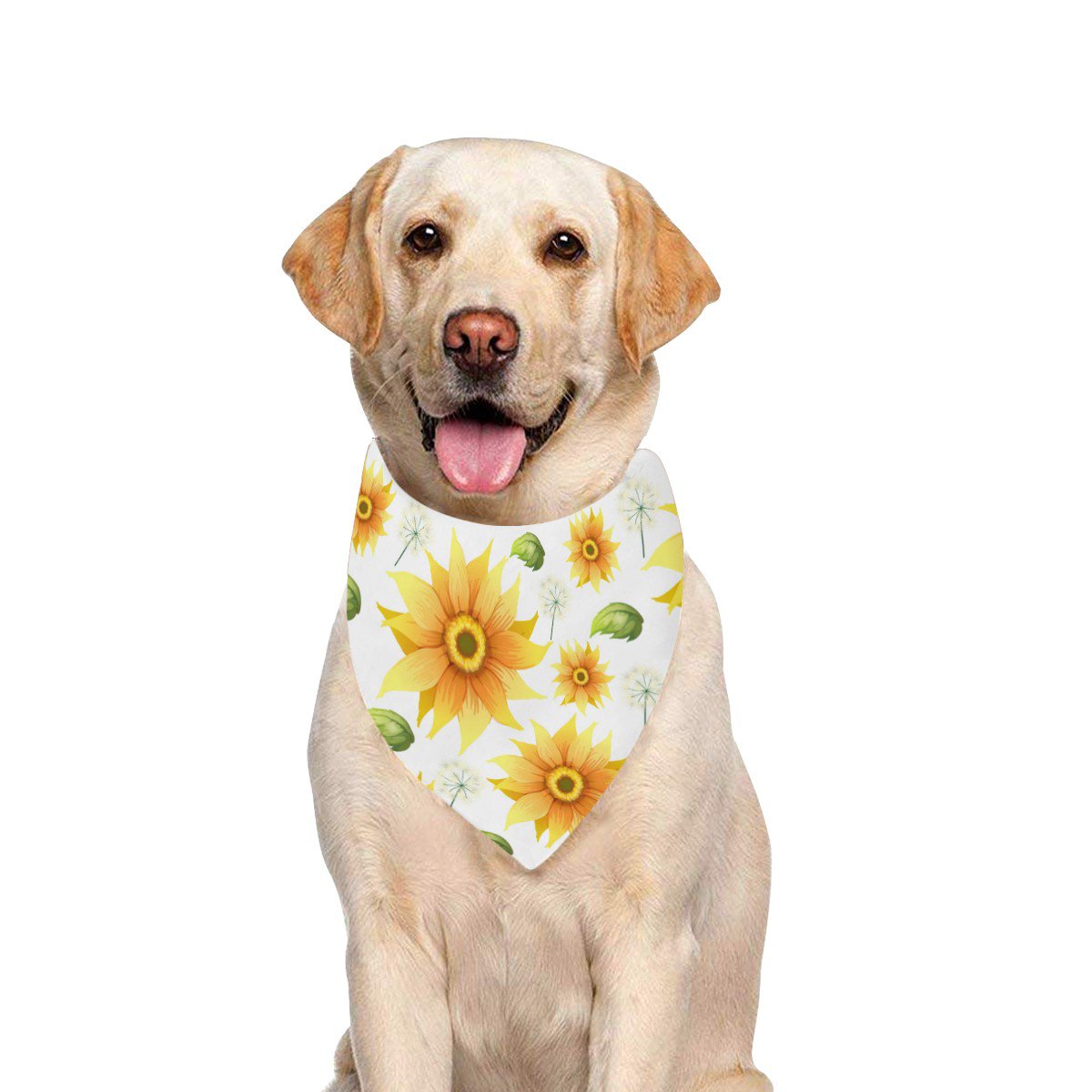 Sunflower Pet Dog Bandana
