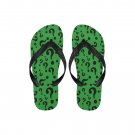 Riddler Questions Green Adult Unisex Flip Flop Slippers