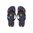 Planets Galaxy Universe Adult Unisex Flip Flop Slippers