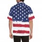 USA Flag Independence Men's All Over Print Hawaiian Shirt