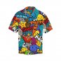 Party Doodle Pattern Men's All Over Print Hawaiian Shirt