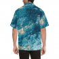 Blue Marble Men's All Over Print Hawaiian Shirt