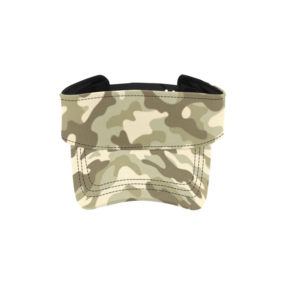 Army Camo Camouflage Light Green Visor Hat