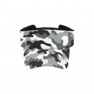 Army Camo Camouflage Gray Visor Hat