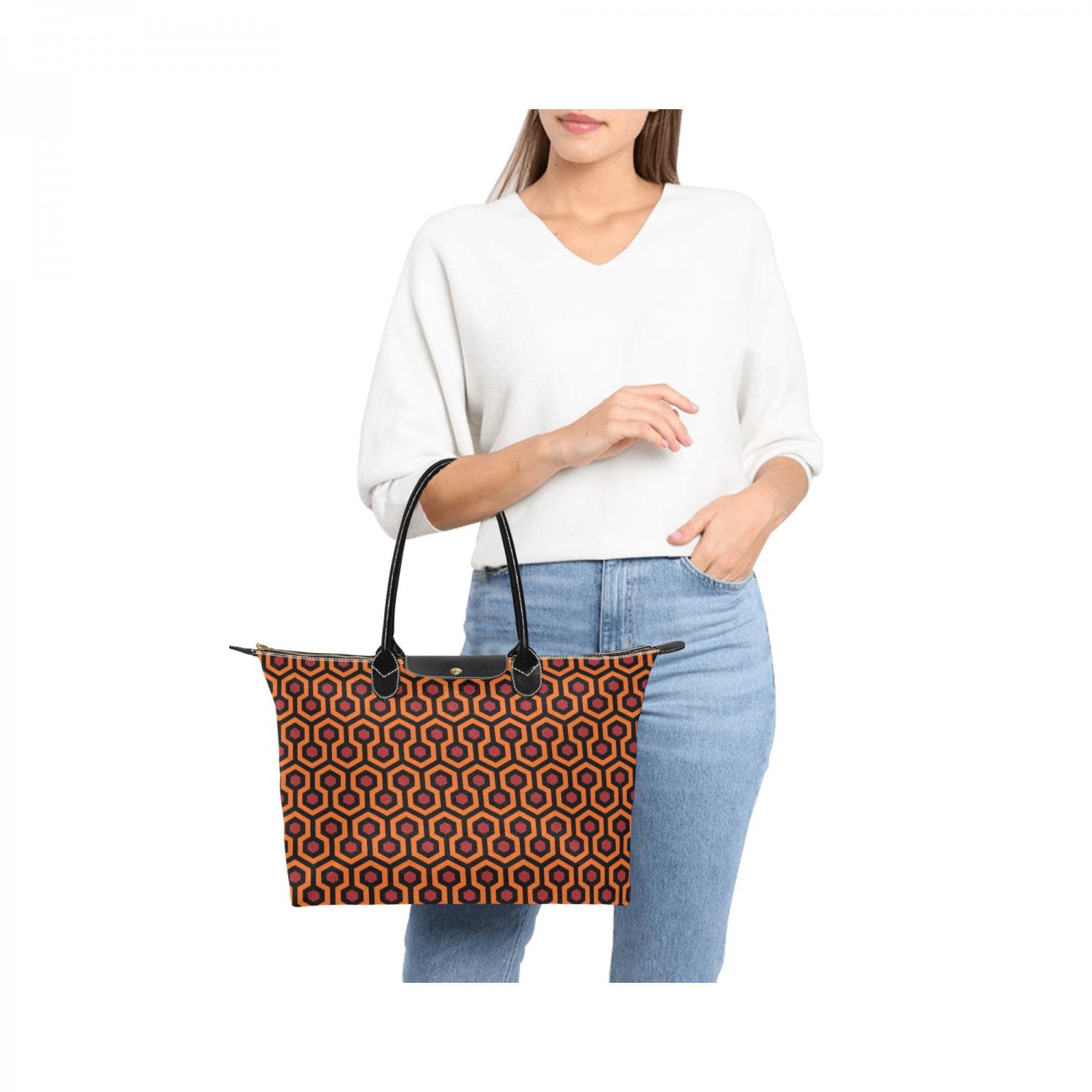 Overlook Hotel Geometry Pattern Women's Classic Handbag