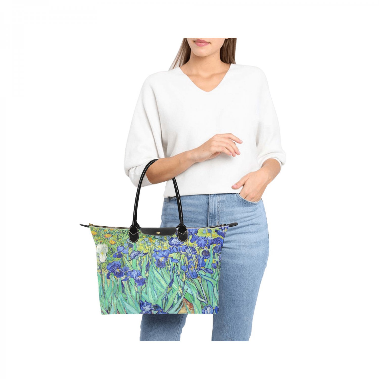 Irises Van Gogh Flower Women's Classic Handbag
