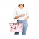 Pink Cherry Blossoms Flower Women's Classic Handbag