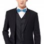 Ornamental Blue Adjustable Bowtie