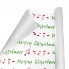 Merry Christmas Wrapping Paper 58" x 23"