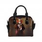 Johnny the Mad Hatter PU Leather Shoulder Handbag Bag