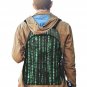Matrix Raining Code School Backpack with Side Mesh Pockets
