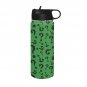 Riddler Riddle Green Questions Water Insulated Bottles With Straw Lid (18 OZ)