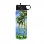 Blue Hedgehog Water Insulated Bottles With Straw Lid (18 OZ)