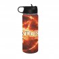 Super Natural Water Insulated Bottles With Straw Lid (18 OZ)