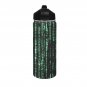 Matrix Raining Code Water Insulated Bottles With Straw Lid (18 OZ)