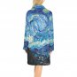 Women's Starry Night Van Gogh Fleece Robe