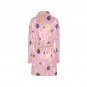 Women's Luna Bunny Star Moon Kawaii Anime Fleece Robe Pink