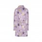 Women's Luna Bunny Star Moon Kawaii Anime Fleece Robe Purple